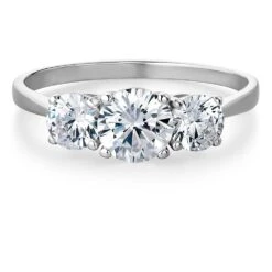 2 Ct. T.w. Ablaze Trilogy Ring -Trudiamonds T2972 PC 3