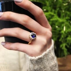 1.6 Ct. T.w. Royal Engagement Ring -Trudiamonds T2973 GC 5