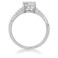 Zara's Royal Engagement Ring -Trudiamonds T2975 09W 4