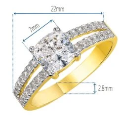 Zara's Royal Engagement Ring -Trudiamonds T2975 GC 1