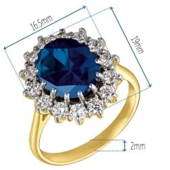 Princess Diana's Royal Engagement Ring 24 Princess Diana's Royal Engagement Ring -Trudiamonds T2977 GC 1