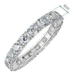 3 Ct. T.w. Eternity Ring -Trudiamonds T2982 PC 1