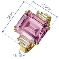Pink Millions Ring -Trudiamonds T2998 GC 4