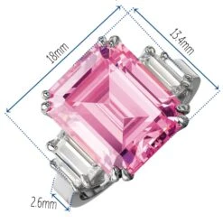 Pink Millions Ring -Trudiamonds T2998 PC 1