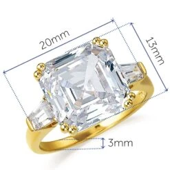 Elizabeth Taylor's Engagement Ring -Trudiamonds T3002 GC 1