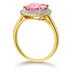 The Pink Josephine Ring -Trudiamonds T3004 GC 2
