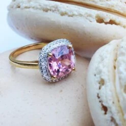 The Pink Josephine Ring -Trudiamonds T3004 GC 5