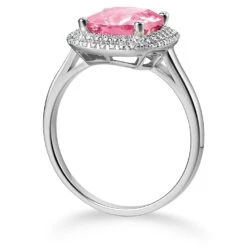 The Pink Josephine Ring -Trudiamonds T3004 PC 2