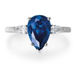 The Tru-Blue Billionaire Ring -Trudiamonds T3005 PC 3