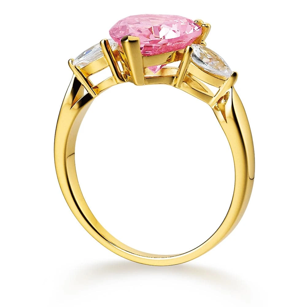 Pink Heart Billionaire Ring 5 Pink Heart Billionaire Ring - Image 3