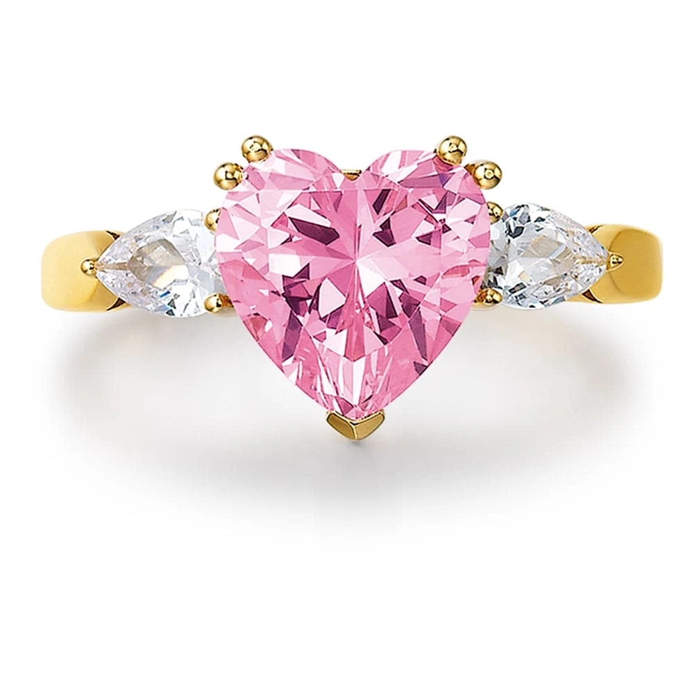 Pink Heart Billionaire Ring 7 Pink Heart Billionaire Ring - Image 5