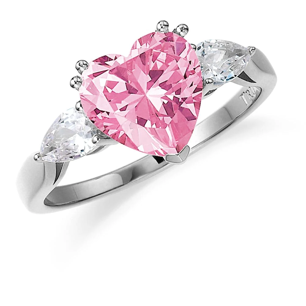 Pink Heart Billionaire Ring 4 Pink Heart Billionaire Ring - Image 2