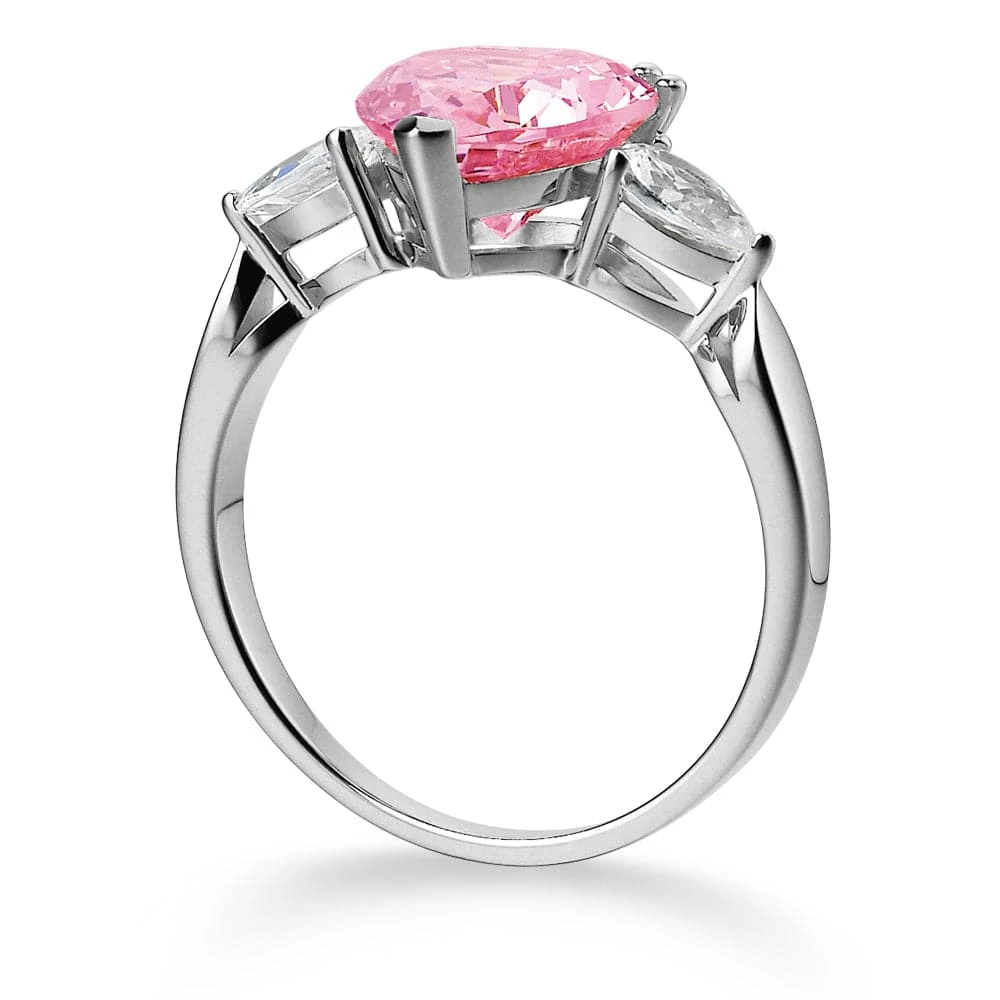 Pink Heart Billionaire Ring 6 Pink Heart Billionaire Ring - Image 4