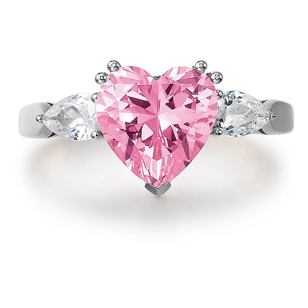 Pink Heart Billionaire Ring 8 Pink Heart Billionaire Ring - Image 6