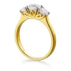 Tulip Trilogy Ring 10 Tulip Trilogy Ring -Trudiamonds T3008 GC 2