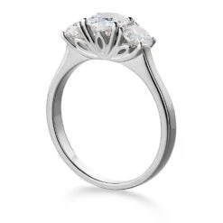 Tulip Trilogy Ring 11 Tulip Trilogy Ring -Trudiamonds T3008 PC 2