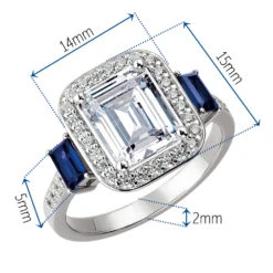 Tru-Sapphire Octavia Ring 21 Tru-Sapphire Octavia Ring -Trudiamonds T3025 PC D 857a5838 62ec 4bc3 bd36 ccc18e729082