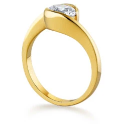 2 Ct. Modern Solitaire Ring -Trudiamonds T3033 GC 2