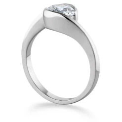 2 Ct. Modern Solitaire Ring -Trudiamonds T3033 PC 2