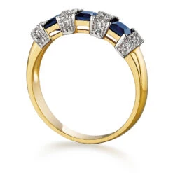 Tru-Sapphire Frozen Parfait Ring -Trudiamonds T3034 GC 2