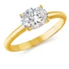 2 Ct. East-West Oval Ring -Trudiamonds T3045 GC 1