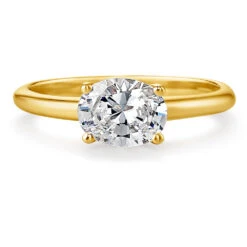 2 Ct. East-West Oval Ring -Trudiamonds T3045 GC 3