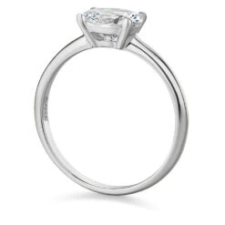 2 Ct. East-West Oval Ring -Trudiamonds T3045 PC 2