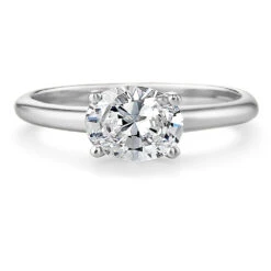2 Ct. East-West Oval Ring -Trudiamonds T3045 PC 3