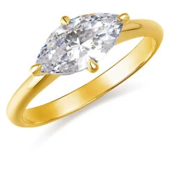 2 Ct. East-West Marquise Ring