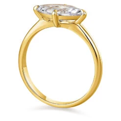 2 Ct. East-West Marquise Ring -Trudiamonds T3046 GC 2