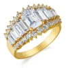 Angelina Emerald Cut Ring -Trudiamonds T3052 GC