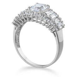 Angelina Emerald Cut Ring -Trudiamonds T3052 PC 2