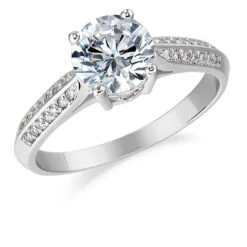 2.25 Ct. T.w. Accolade Ring 11 2.25 Ct. T.w. Accolade Ring -Trudiamonds T3055 PC
