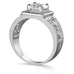 Classic Cushion Cut Cocktail Ring -Trudiamonds T3056 PC 2
