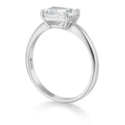 2 Ct. East-West Cushion Ring 13 2 Ct. East-West Cushion Ring -Trudiamonds T3062 PC 2