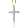 Shining Love Cross Pendant