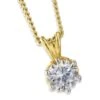1 Ct. Tulip Pendant -Trudiamonds T5084 GC