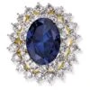 Diana’s Royal Brooch -Trudiamonds T5277 GC brooch front