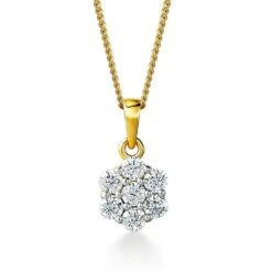 0.7 Ct. T.w. Eternal Bouquet Pendant