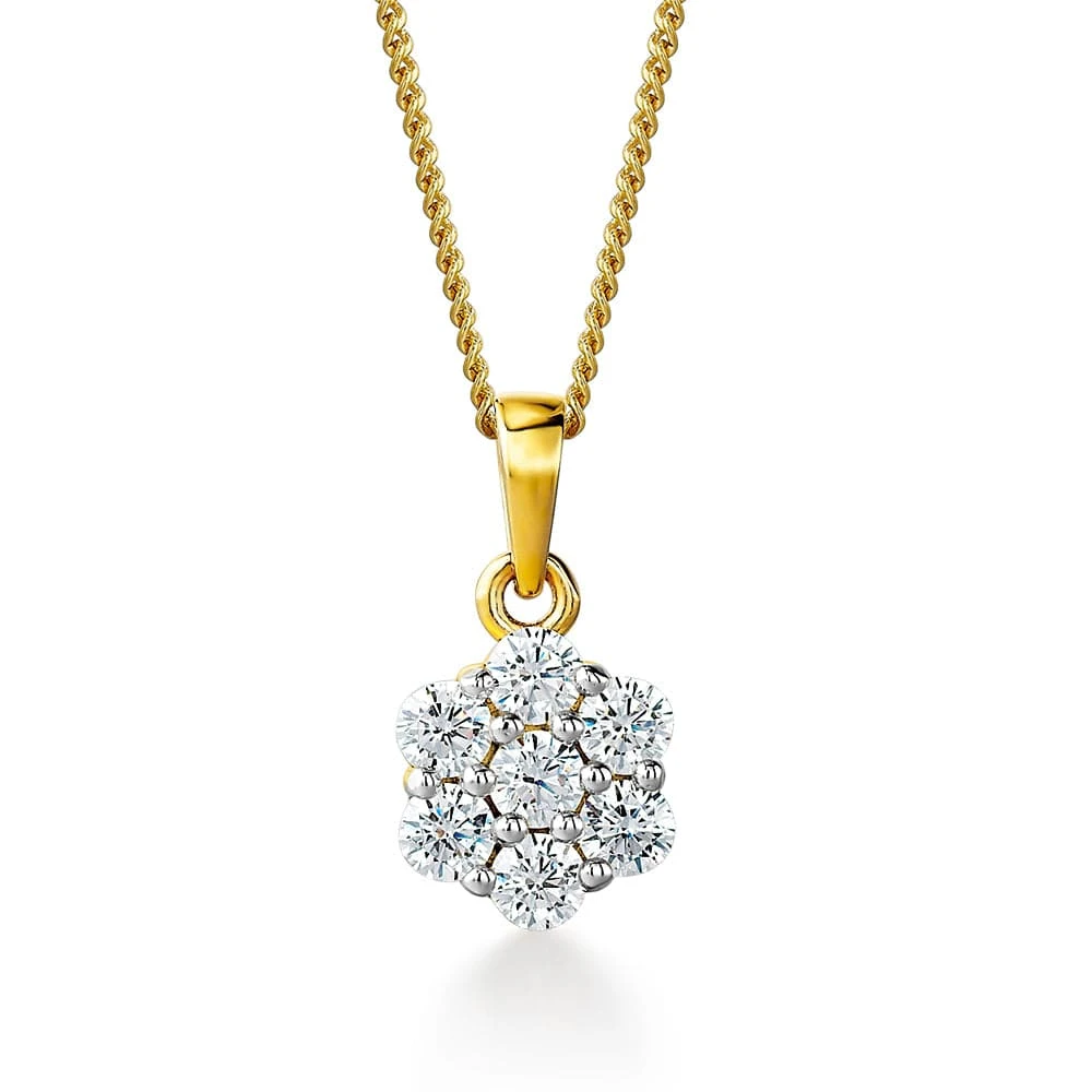 0.7 Ct. T.w. Eternal Bouquet Pendant 3 0.7 Ct. T.w. Eternal Bouquet Pendant