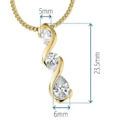 All Atwirl Pendant -Trudiamonds T5358 GC 1