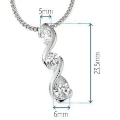 All Atwirl Pendant -Trudiamonds T5358 PC 1