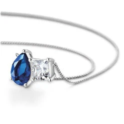 Toi Et Moi Tru-Sapphire And Princess Necklace -Trudiamonds T5503 PC 2 50f0b831 b95b 425c a37d a7f11d4ff6a7