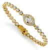 Tru-Diamonds Pavé Tennis Bracelet 2 Tru-Diamonds Pavé Tennis Bracelet -Trudiamonds T7006 GC 2