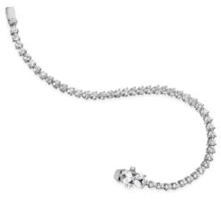Tiffany Style Tennis Bracelet -Trudiamonds T7302 PC