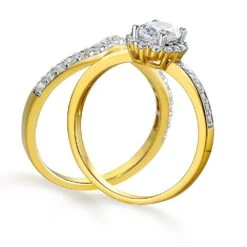 Cincature Ring Set -Trudiamonds T8056 GC 4